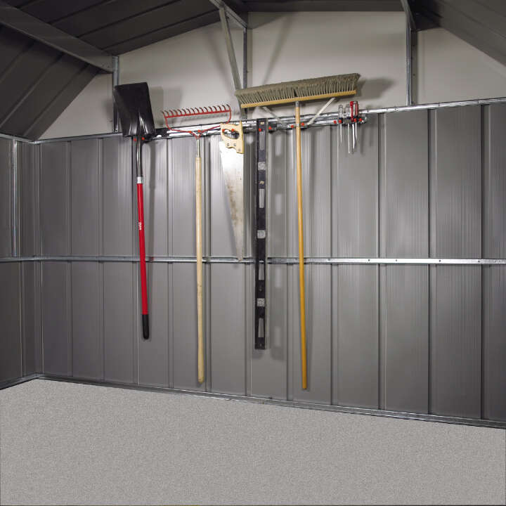 SPACEMAKER Werkzeugleisten-Set für Gerätehaus